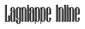 Lagniappe Inline font